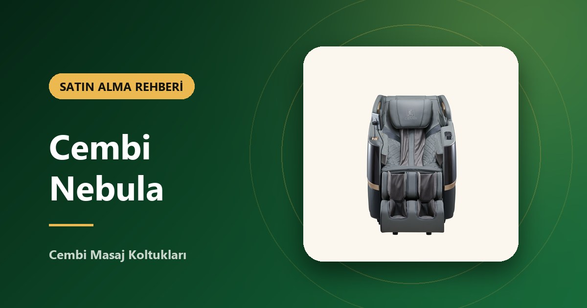 Masaj Koltuğu Alırken Dikkat Edilmesi Gereken 8 Nokta