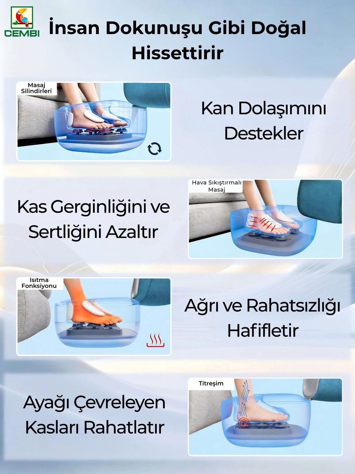 Cembi RestOttoman Ayak Masaj Aleti - tanıtım görseli 6