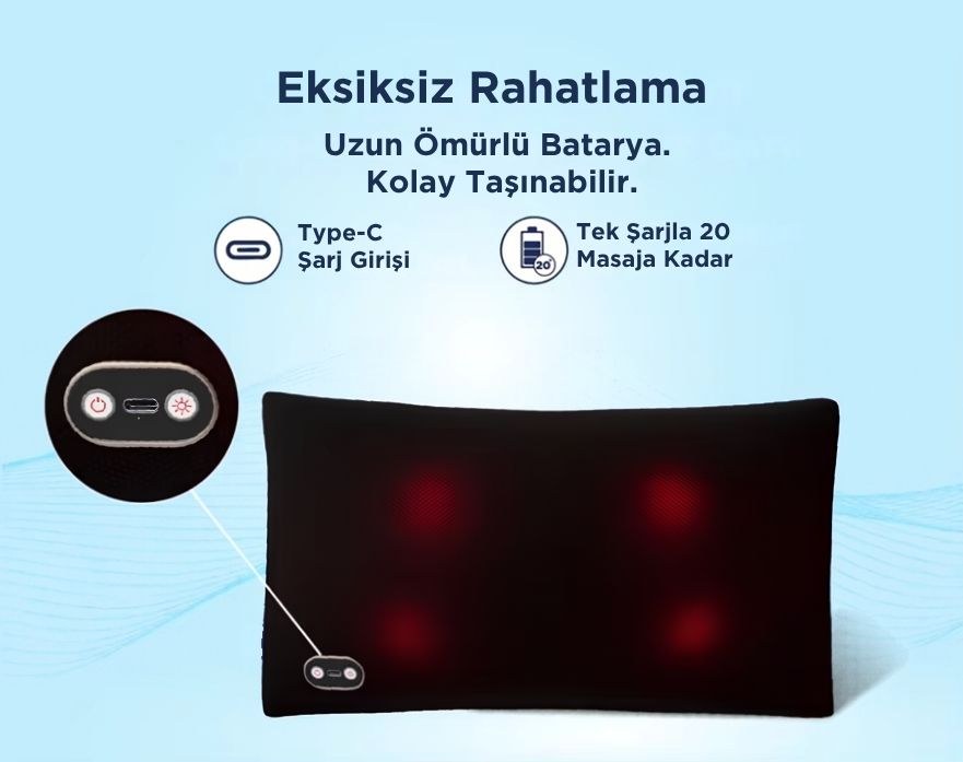 Cembi TheraPillow Masaj Yastığı - tanıtım görseli 2